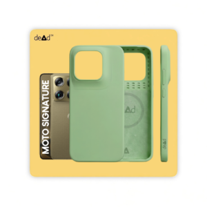 Silicone Back Cover for MOTOROLA Signature (Gossip Green)
