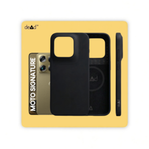 Silicone Back Cover for MOTOROLA Signature (Black)