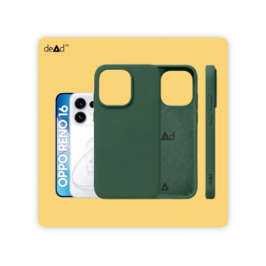 Silicone Back Cover for OPPO Reno16 5G (Green)
