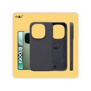 Silicone Back Cover for iQOO 13 5G (Charcoal Grey)