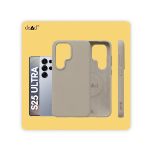 Silicone Back Cover for SAMSUNG Galaxy S25 Ultra 5G (Stone Gray)