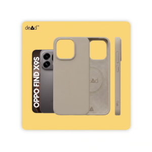 Silicone Back Cover for OPPO Find X9s (Stone Gray)