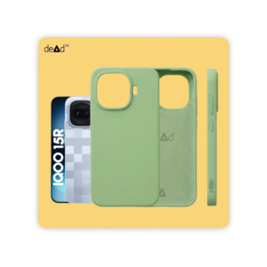 Silicone Back Cover for iQOO 15R (Gossip Green)