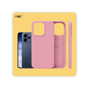 Silicone Back Cover for OPPO Reno15c 5G (Pink)