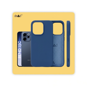Silicone Back Cover for OPPO Reno15c 5G (Navy Blue)
