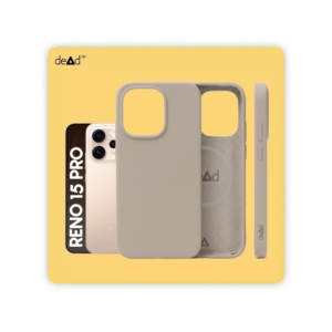 Silicone Back Cover for OPPO Reno15 Pro 5G (Stone Gray)