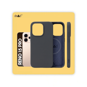 Silicone Back Cover for OPPO Reno15 Pro 5G (Charcoal Black)