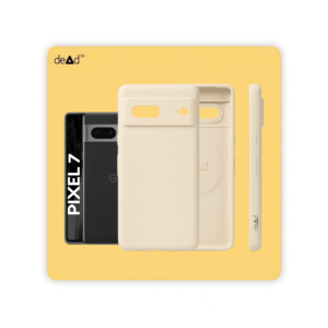 Silicone Back Cover for Google Pixel 7 (Antique White)