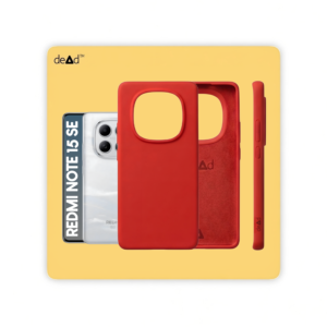 Silicone Back Cover for REDMI Note 15 SE 5G (Red)