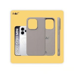 Silicone Back Cover for OPPO Reno15 Pro Mini 5G (Stone Gray)