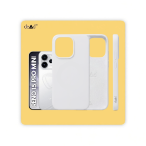Silicone Back Cover for OPPO Reno15 Pro Mini 5G (White)