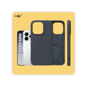 Silicone Back Cover for OPPO Reno15 Pro Mini 5G (Charcoal Black)