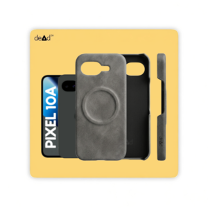 Suede Leather Back Cover for Google Pixel 10a (Grey)
