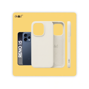 Silicone Back Cover for OPPO Reno15 5G (White)