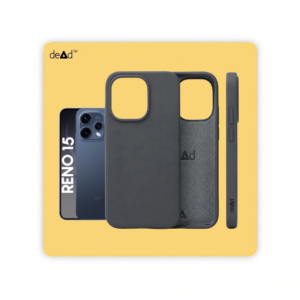 Silicone Back Cover for OPPO Reno15 5G (Charcoal Black)