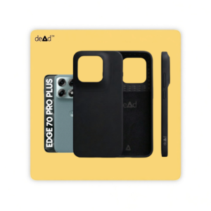 Silicone Back Cover for MOTOROLA Edge 70 Pro Plus (Black)