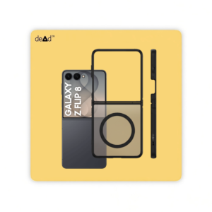 Magnetic Back Cover for SAMSUNG Galaxy Z Flip8 5G (Black)