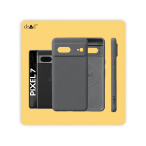 Silicone Back Cover for Google Pixel 7 (Charcoal Black)