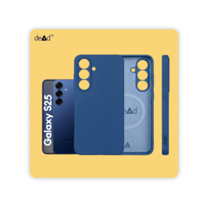Silicone Back Cover for SAMSUNG Galaxy S25 5G (Navy Blue)