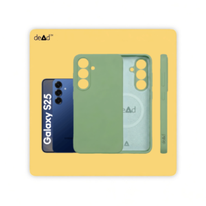 Silicone Back Cover for SAMSUNG Galaxy S25 5G (Gossip Green)