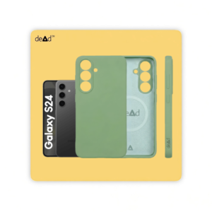 Silicone Back Cover for SAMSUNG Galaxy S24 5G (Gossip Green)