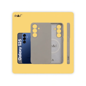 Silicone Back Cover for SAMSUNG Galaxy S25 5G (Stone Gray)