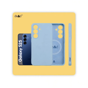 Silicone Back Cover for SAMSUNG Galaxy S25 5G (Mist Blue)