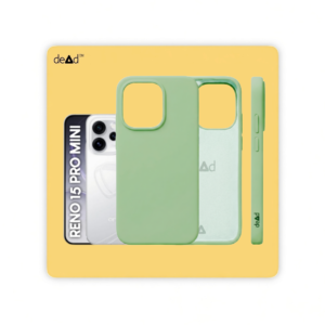 Silicone Back Cover for OPPO Reno15 Pro Mini 5G (Gossip Green)