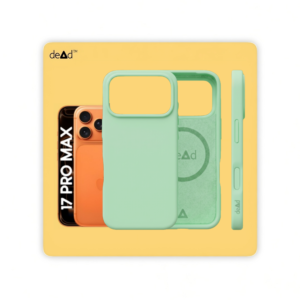 Silicone Back Cover for Apple iPhone 17 Pro Max (Surf Green)
