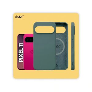 Silicone Back Cover for Google Pixel 11 (Cangling Green)